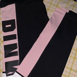 Pink leggings